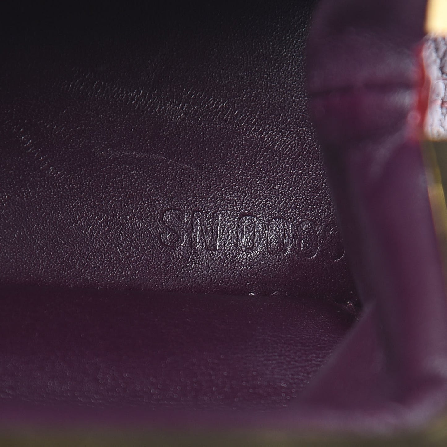 Suhali Porte-Monnaie Coin Purse Prune