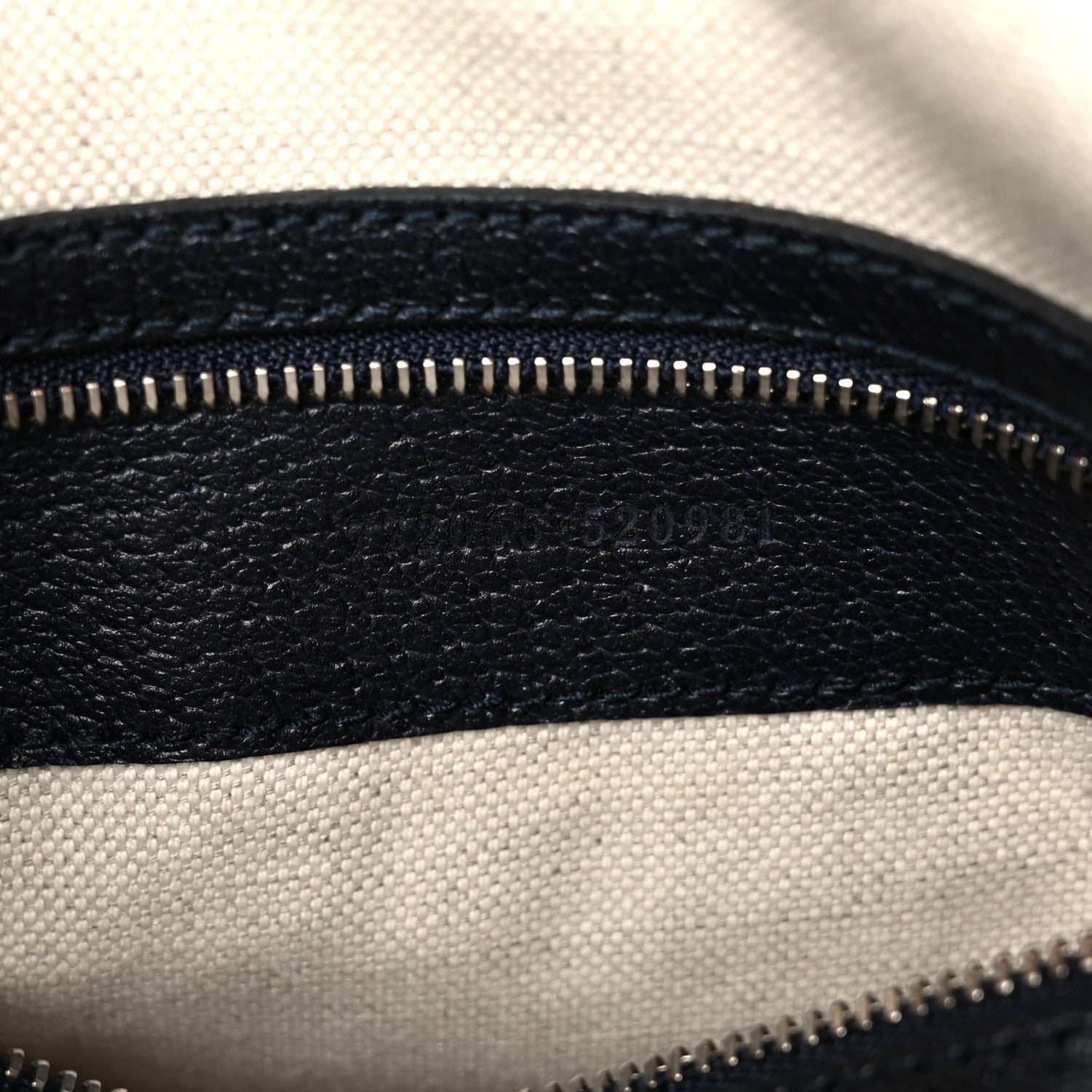 Gucci GG Supreme Monogram Web Medium Ophidia Top Handle Bag Beige Blue 7 of 11