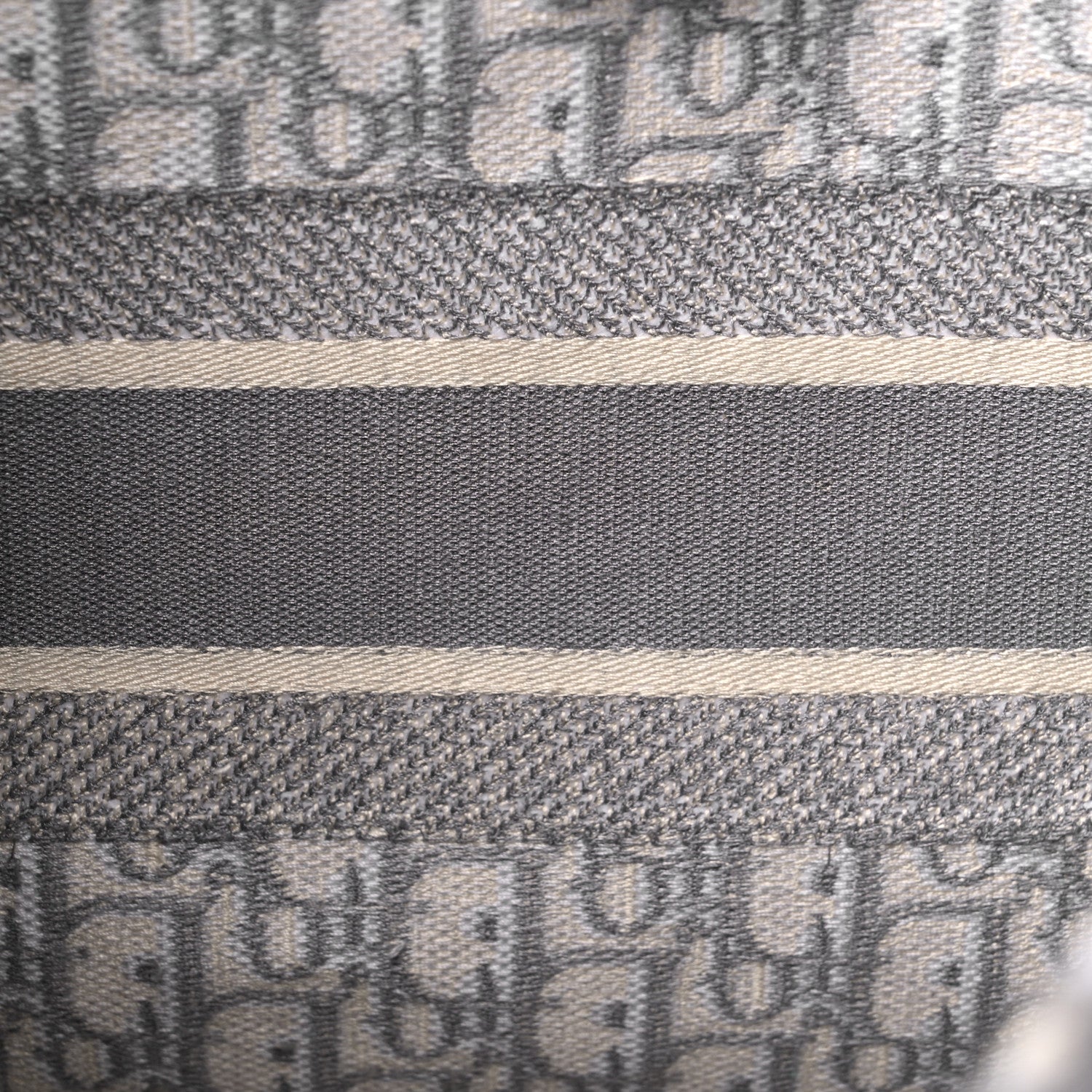 Christian Dior Oblique Medium Book Tote Grey 13 of 17