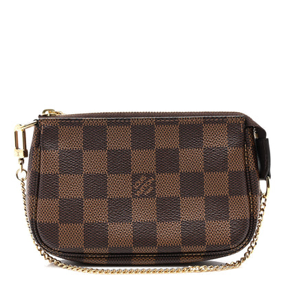 Louis Vuitton Damier Ebene Mini Pochette Accessories 1 of 7