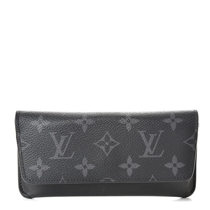 Louis Vuitton Monogram Eclipse Woody Sunglass Case 1 of 8