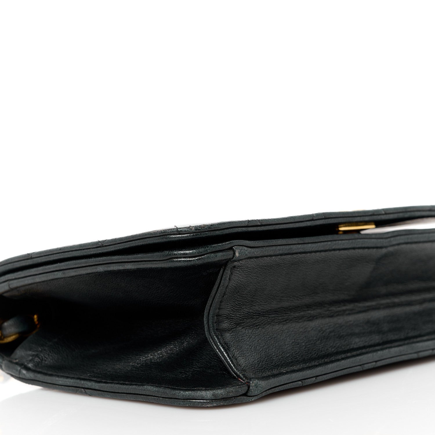 Chanel Lambskin Quilted Small Single Flap Black 11 of 12