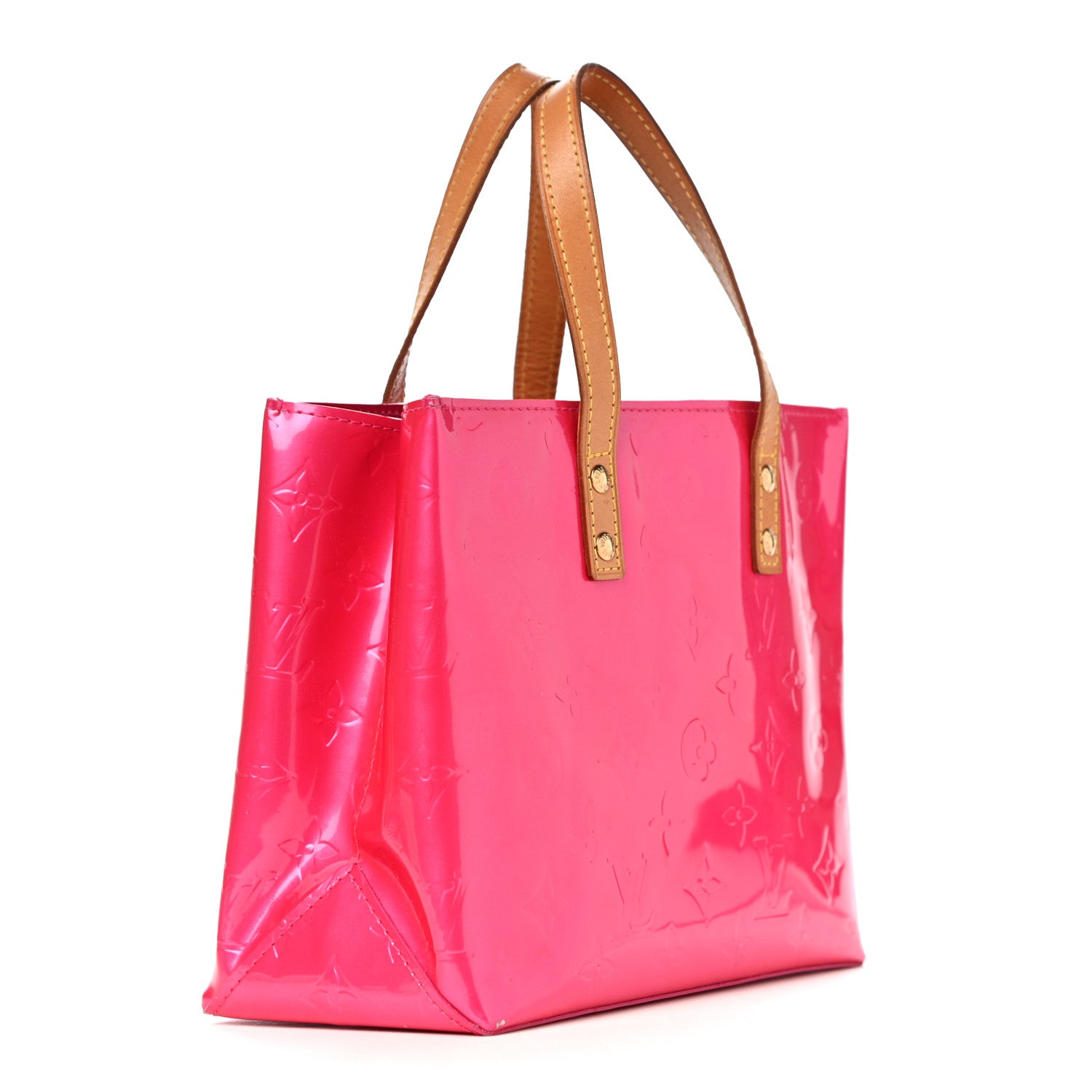 Louis Vuitton Vernis Reade PM Fuchsia 3 of 17