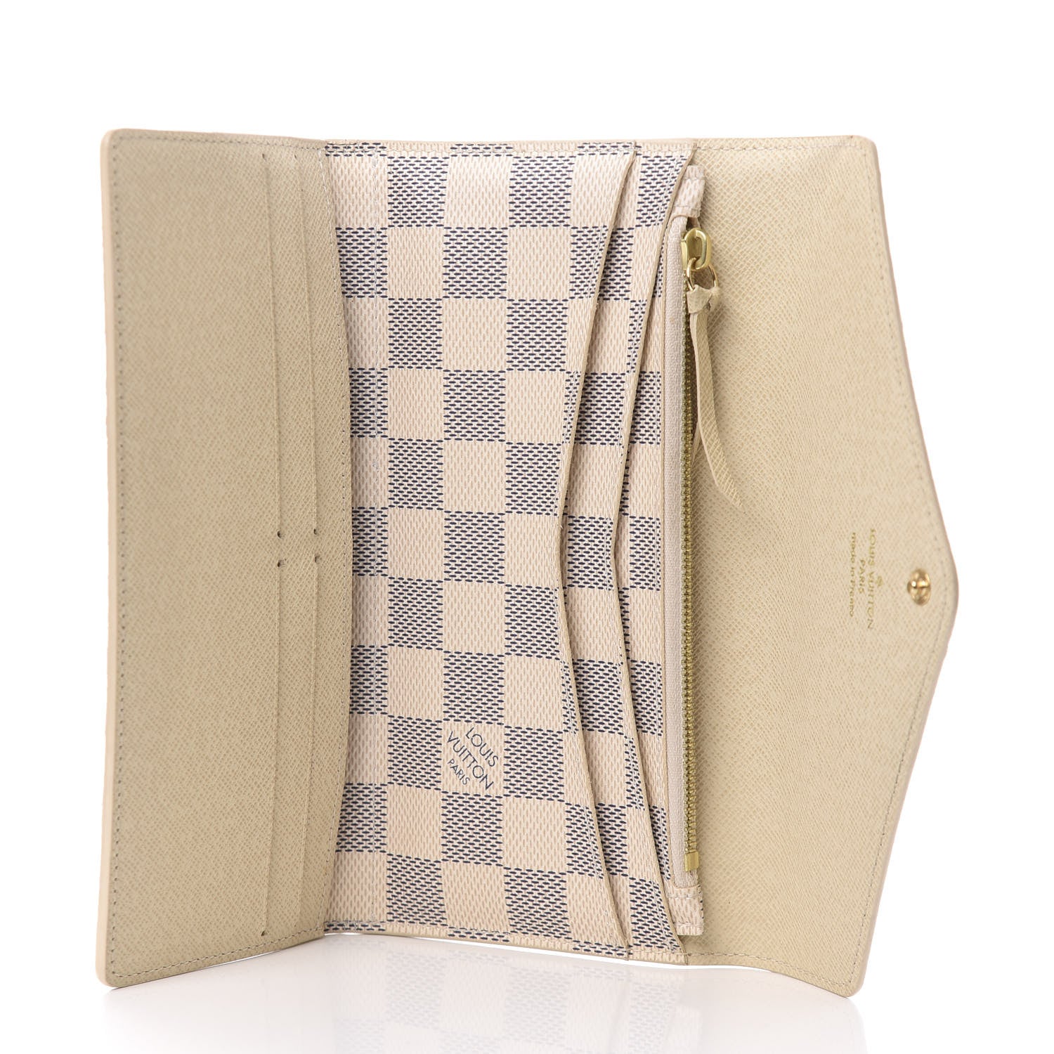 Louis Vuitton Damier Azur Josephine Wallet 5 of 10