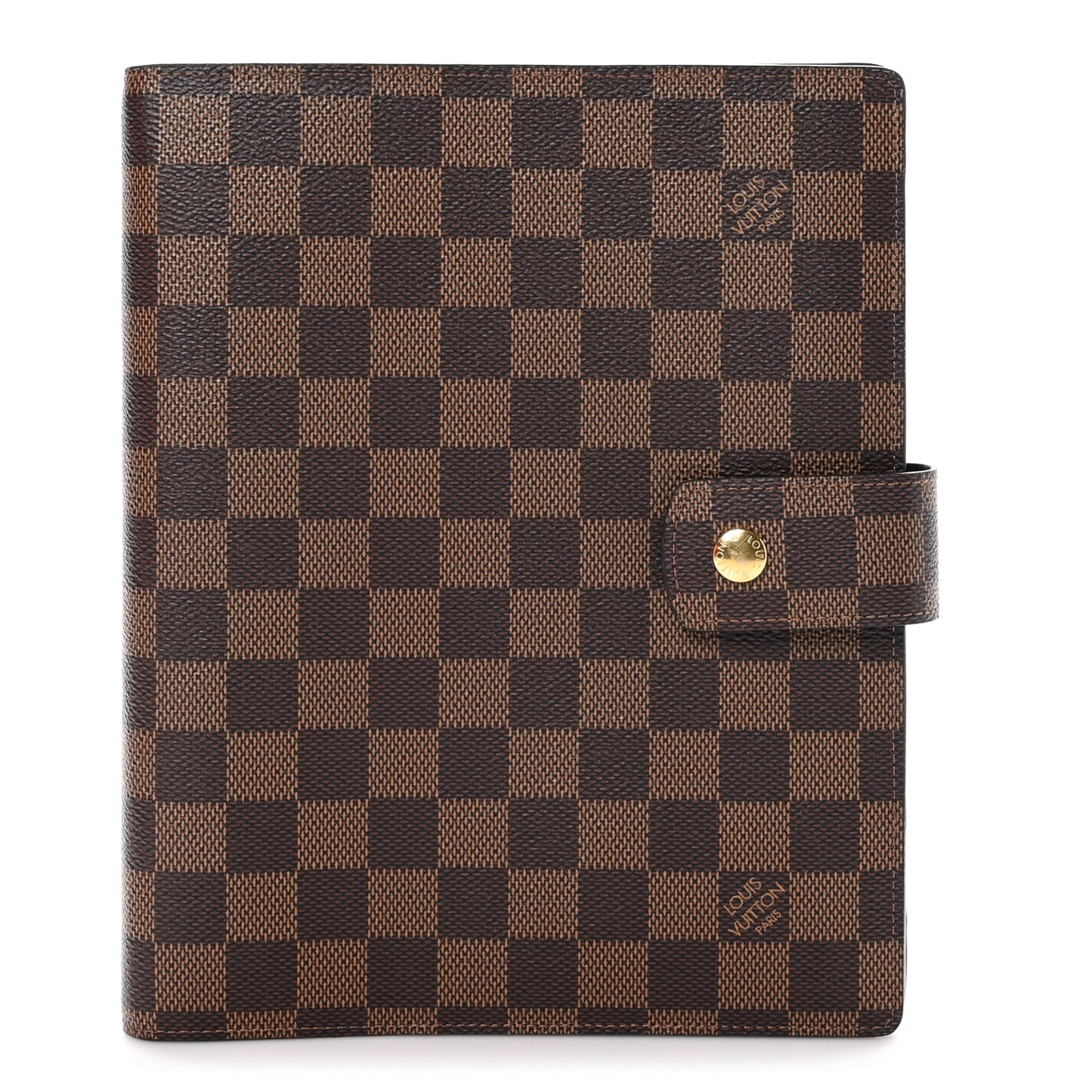 Damier Ebene Large Ring Agenda Cover