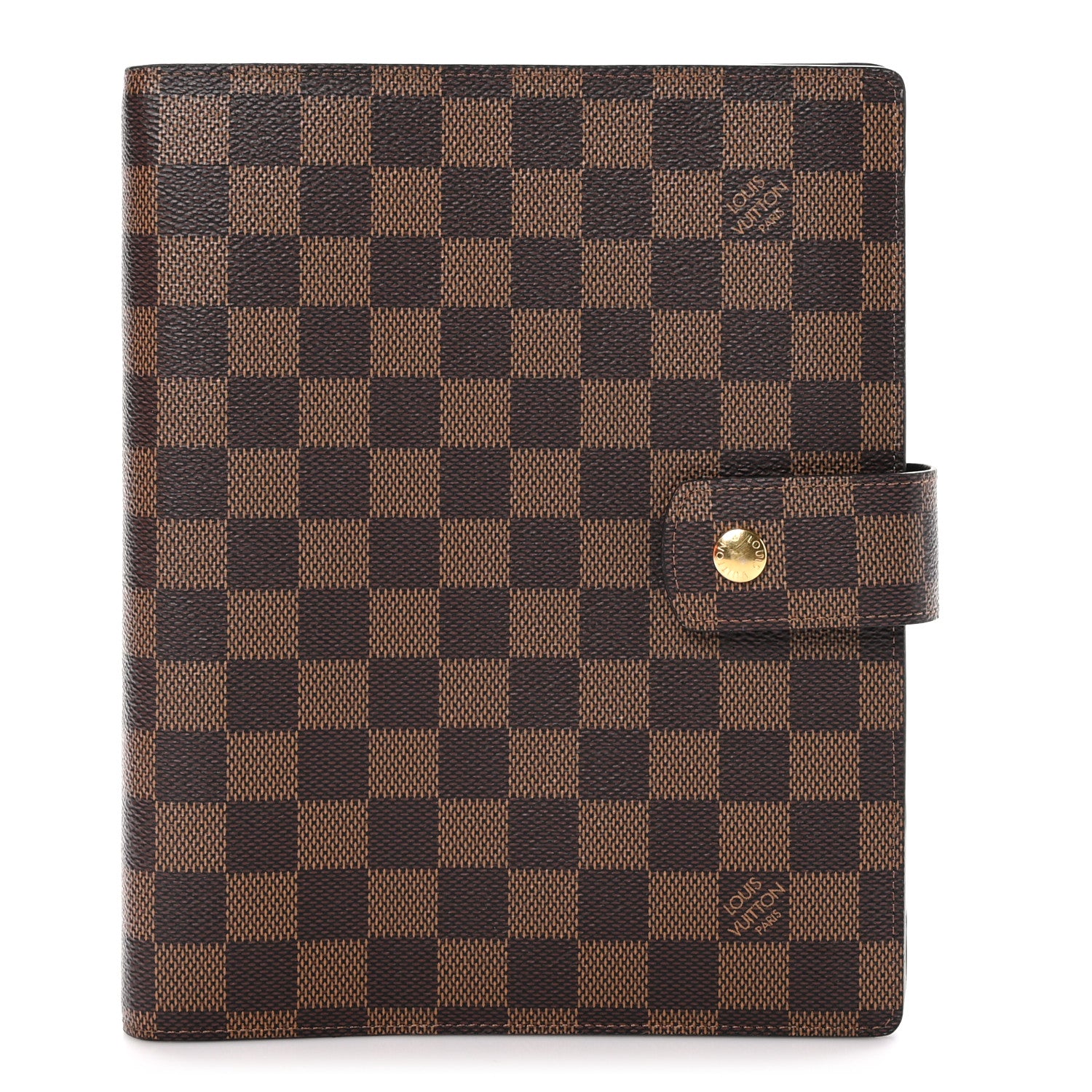 Louis Vuitton Damier Ebene Large Ring Agenda Cover 1 of 8