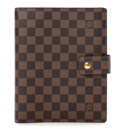 Louis Vuitton Damier Ebene Large Ring Agenda Cover 1 of 8