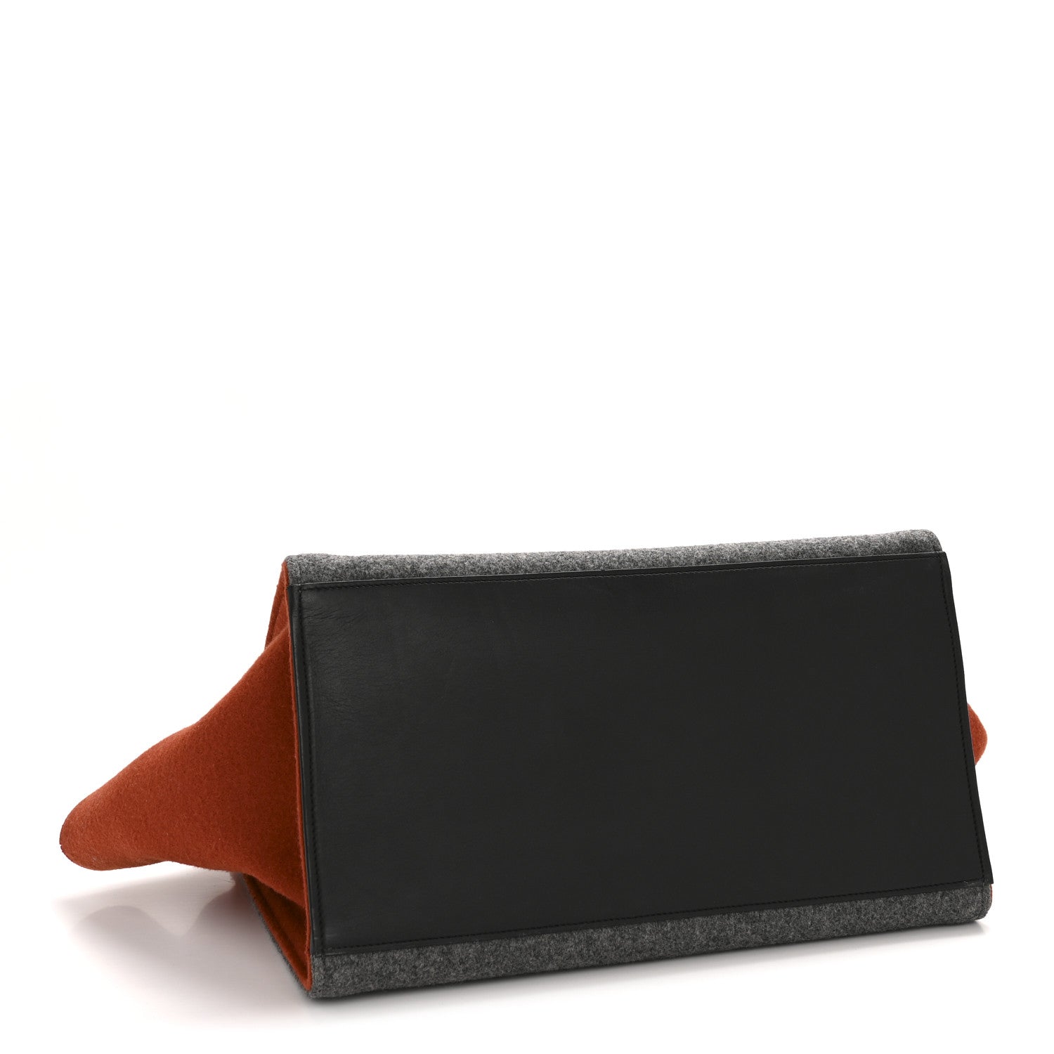 Celine Felt Smooth Calfskin Tri-color Medium Trapeze Brick 4 of 12