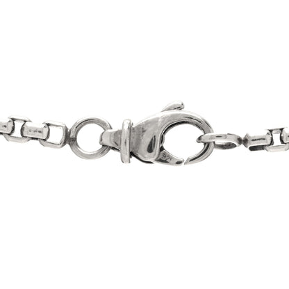 David Yurman Sterling Silver 18K Yellow Gold Diamond 12mm Pave Cookie Necklace 4 of 4