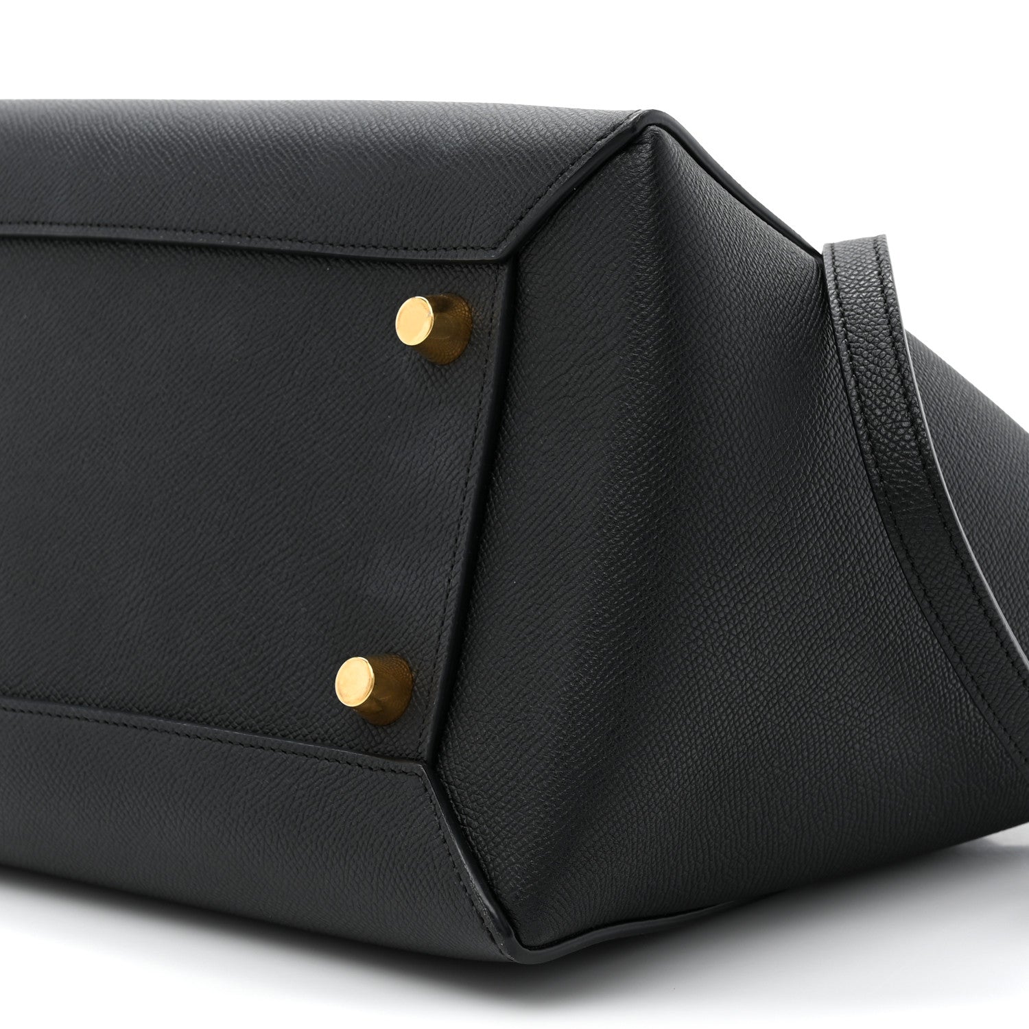 Celine Grained Calfskin Belt Bag Black 9 of 14