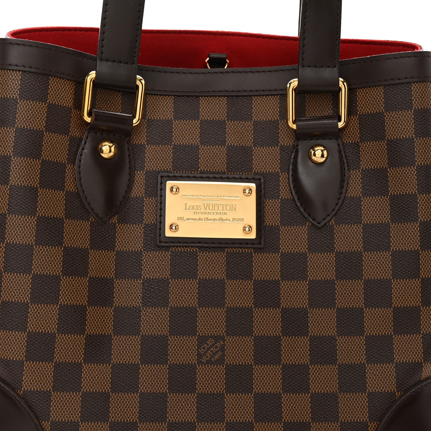 Louis Vuitton Damier Ebene Hampstead PM 7 of 10