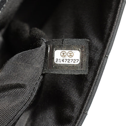 Chanel Calfskin Quilted Bi-Color Mini Flap Grey Black 8 of 9