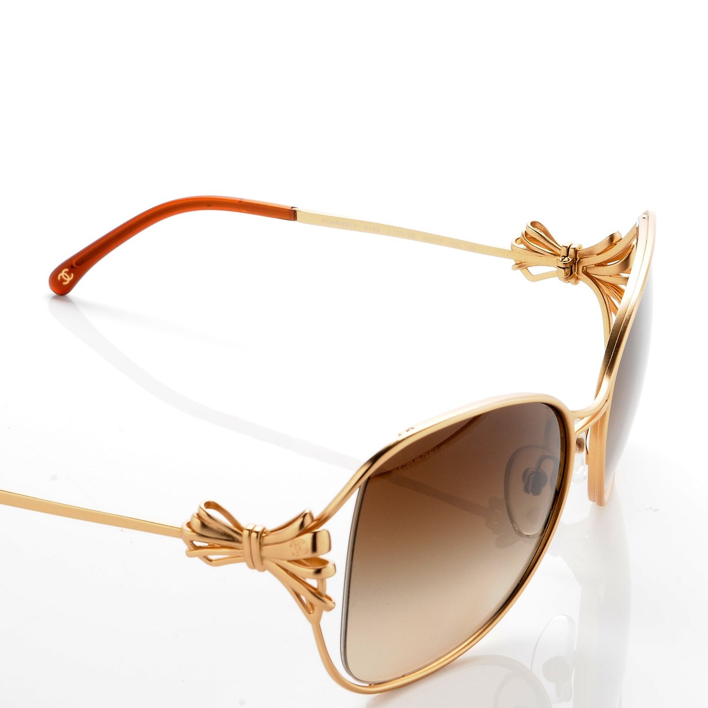 Butterfly Bow Sunglasses 4180 Gold