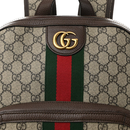 Gucci GG Supreme Monogram Medium Ophidia Day Backpack Brown 8 of 12