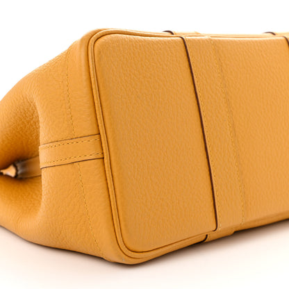 Hermes Vache Country Garden Party 30 TPM Jaune Ambre 10 of 16