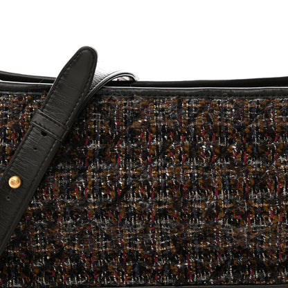 Chanel Tweed Calfskin Medium Gabrielle Hobo Brown 8 of 13