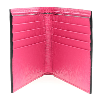 Saint Laurent Grain De Poudre Portefeuille Bi-Fold Wallet Fuchsia 5 of 6