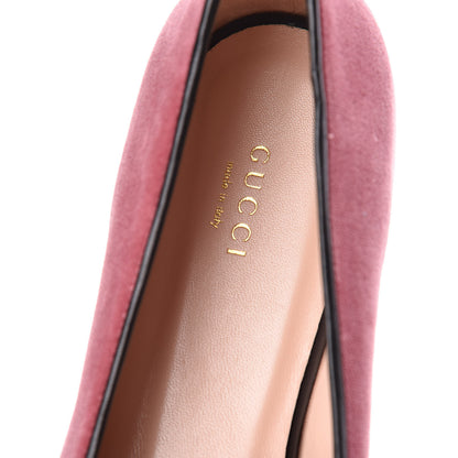Gucci Velvet Etoile Pearl Embellished Loafers 40 Tibet Red 5 of 9