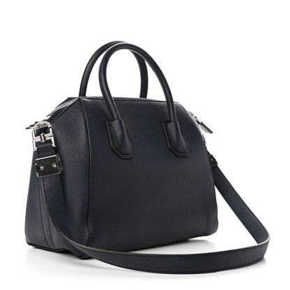 Givenchy Sugar Goatskin Small Antigona Navy 3 of 9