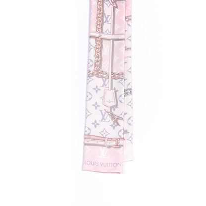 Louis Vuitton Silk Monogram Confidential Bandeau Light Pink 2 of 3