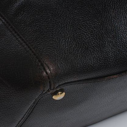 Chanel Caviar Cerf Shopper Tote Dark Brown 14 of 16