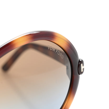 Tom Ford Acetate Jada Sunglasses TF1070 Tortoise 7 of 8