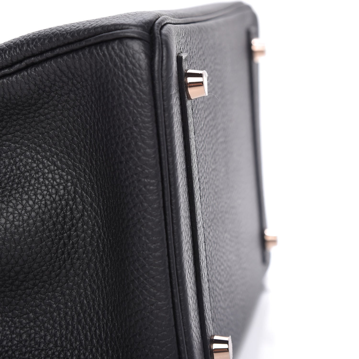 Hermes Taurillon Novillo Shiny Niloticus Crocodile Birkin Touch 30 Black 7 of 32