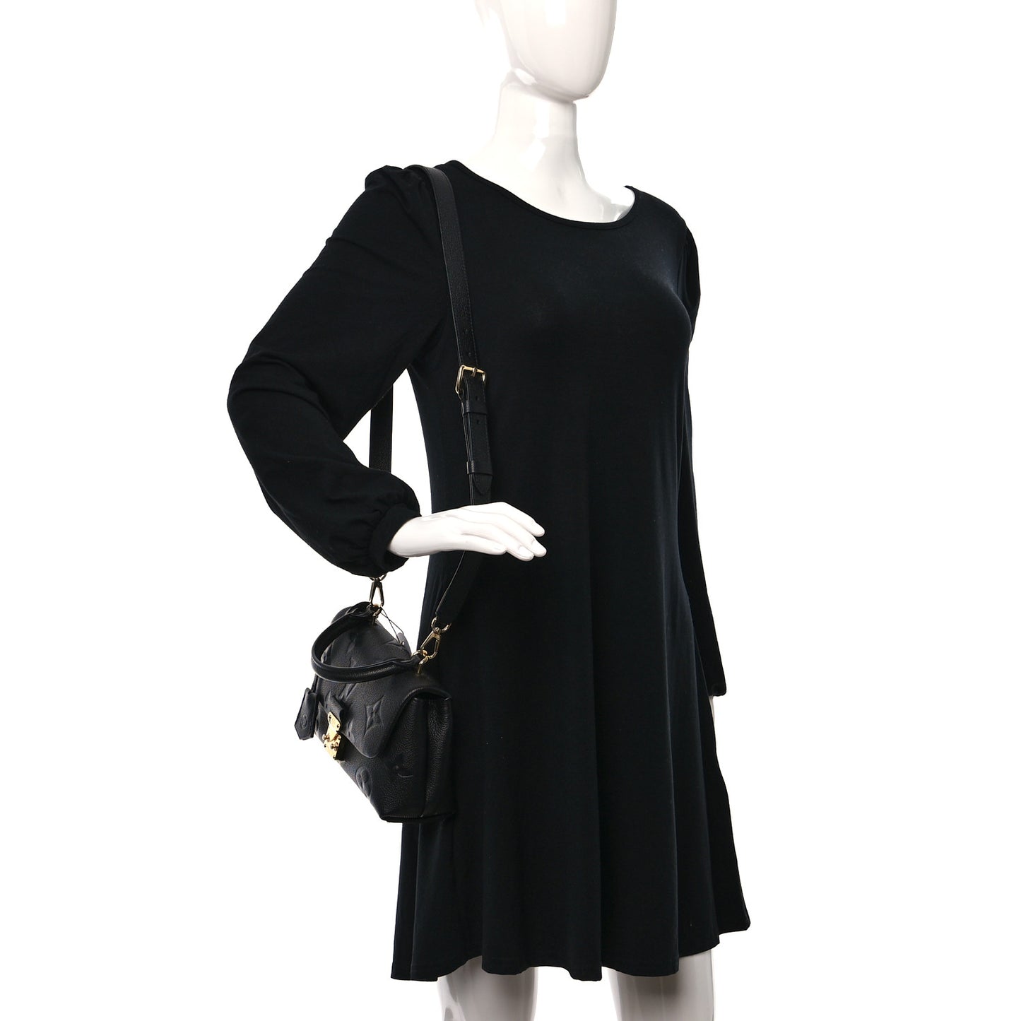 Empreinte Monogram Giant Madeleine BB Black