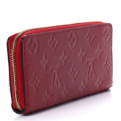 Louis Vuitton Empreinte Clemence Wallet Cherry 3 of 11