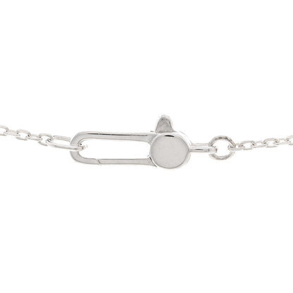 Gucci Sterling Silver Trademark Heart Pendant Necklace 5 of 6