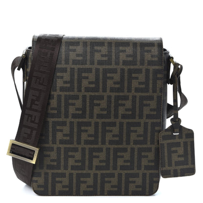 Fendi Zucca Spalmati Messenger Bag Tobacco 1 of 11