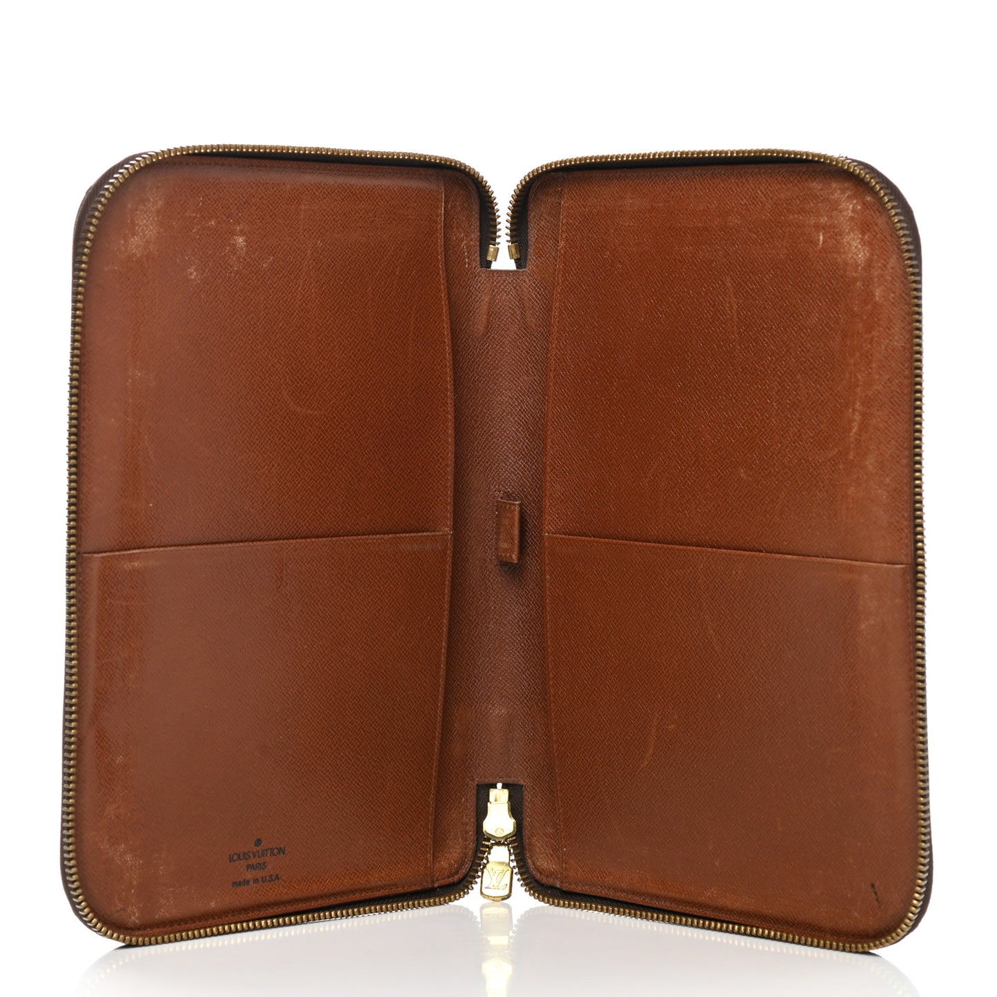 Monogram Zipped Passport Agenda Wallet