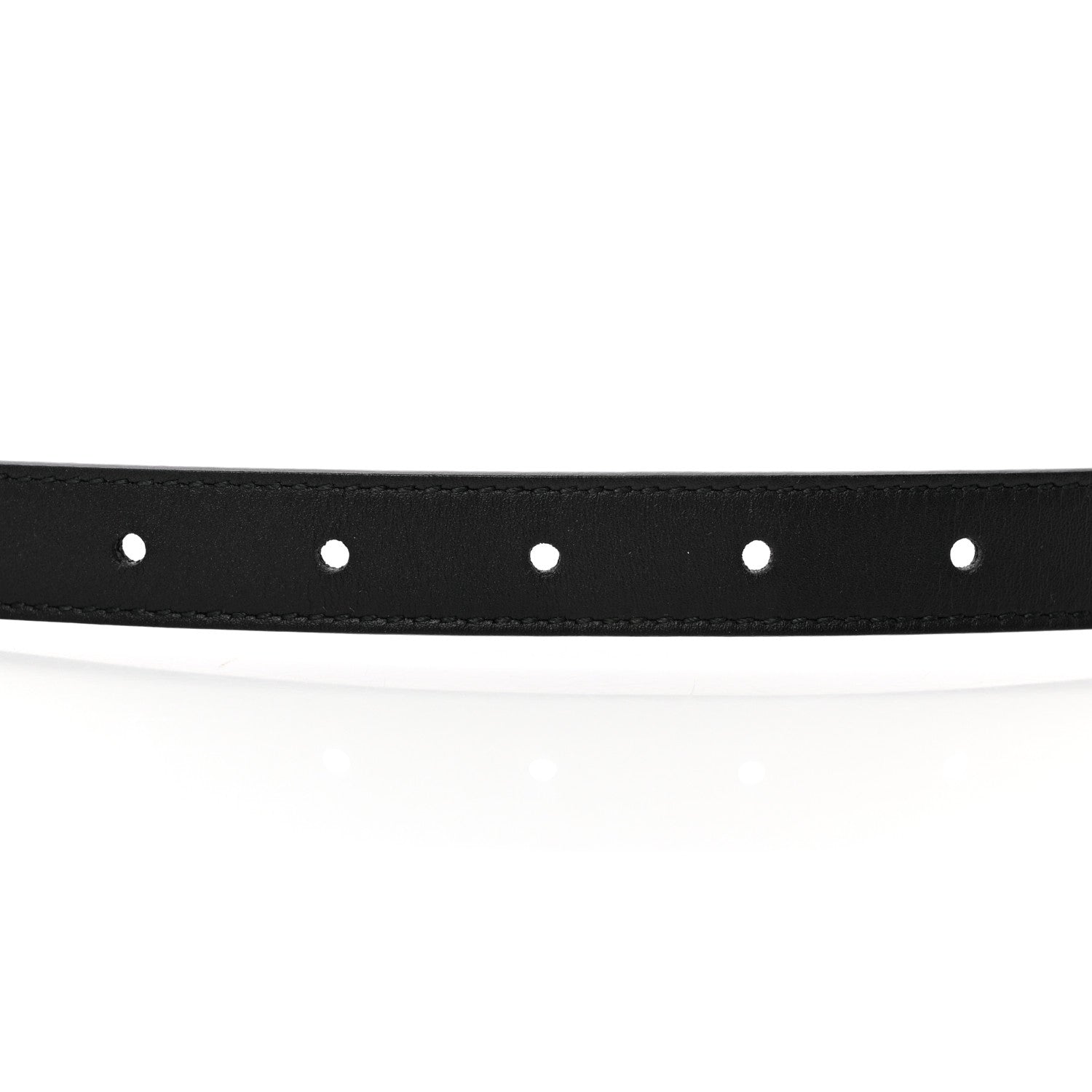 Gucci Calfskin Double G 20mm Belt 85 34 Black 3 of 7