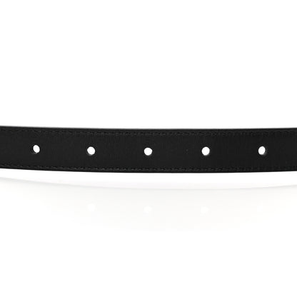 Gucci Calfskin Double G 20mm Belt 85 34 Black 3 of 7