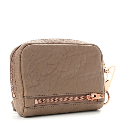 Alexander Wang Pebbled Lambskin Large Fumo Clutch Latte 3 of 6