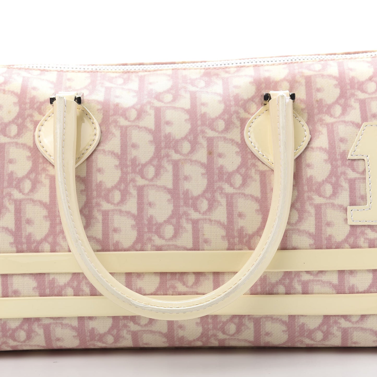 Monogram Girly Boston Pink