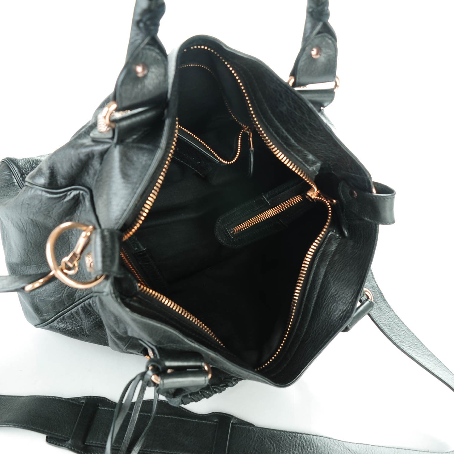 Balenciaga Agneau Giant 21 Rose Gold Hardware Velo Black 9 of 9