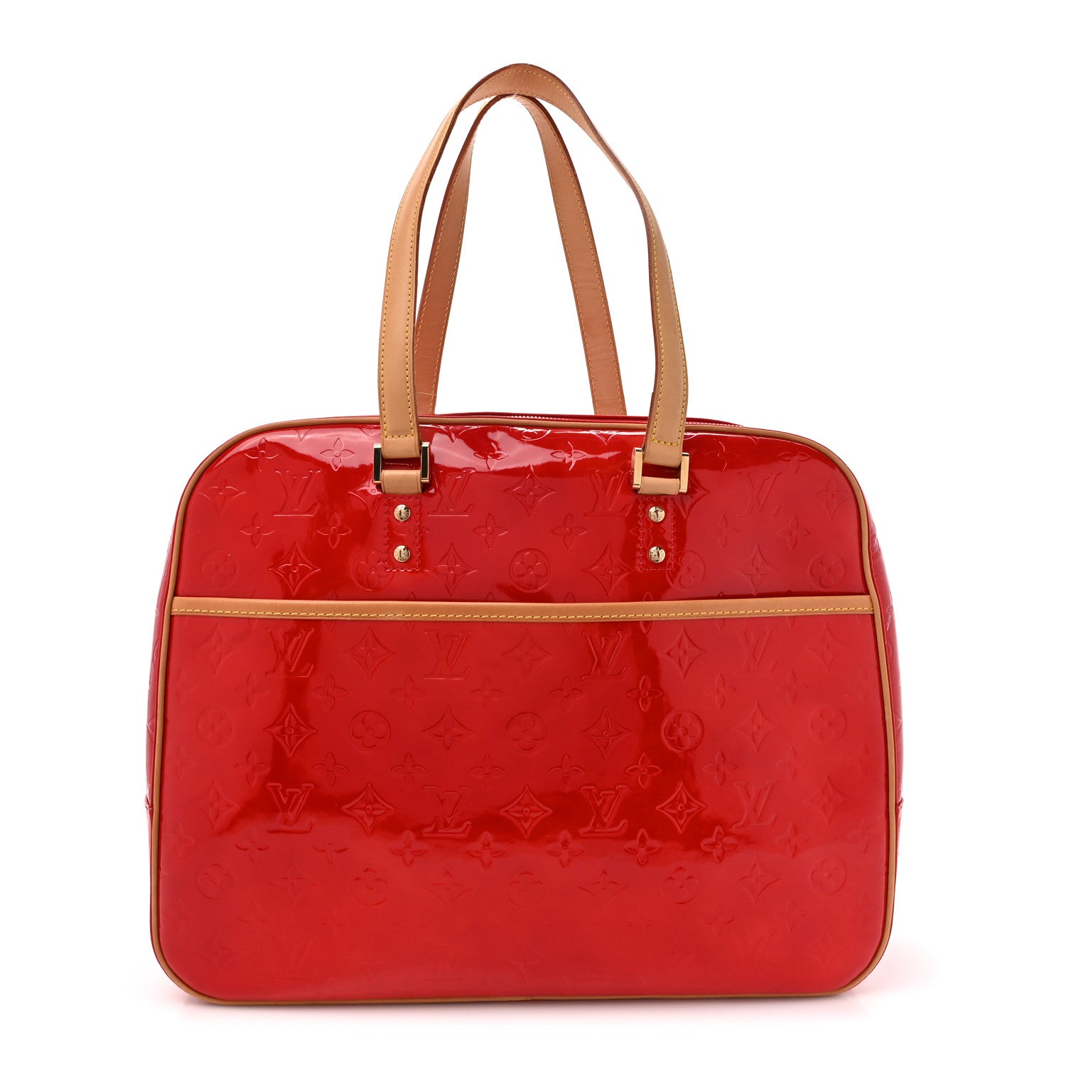 Louis Vuitton Vernis Sutton Rouge 1 of 18