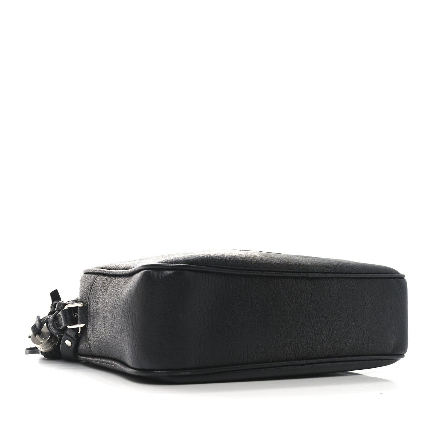 Lambskin Monogram Small Lou Camera Bag Black