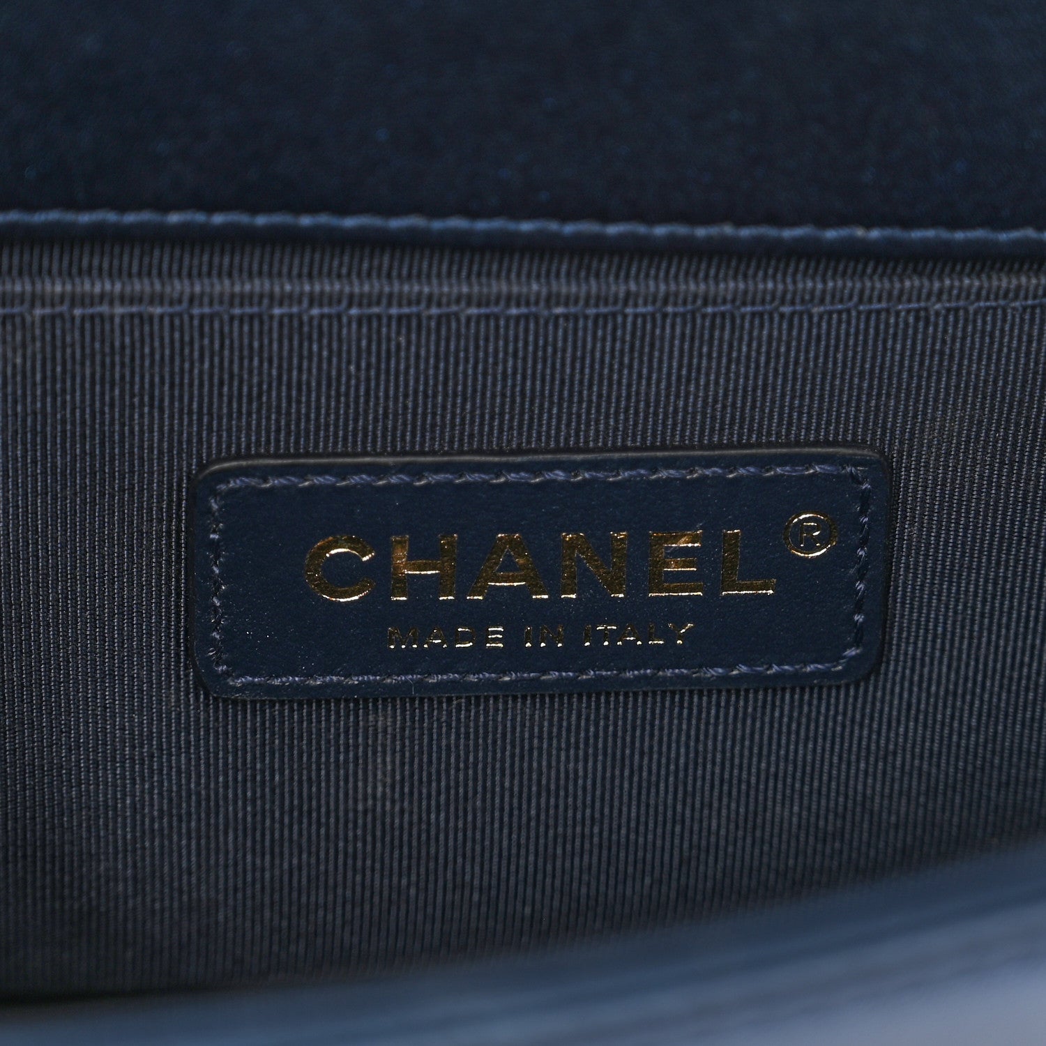 Chanel Metallic Calfskin Quilted Small Boy Flap Blue 7 of 10