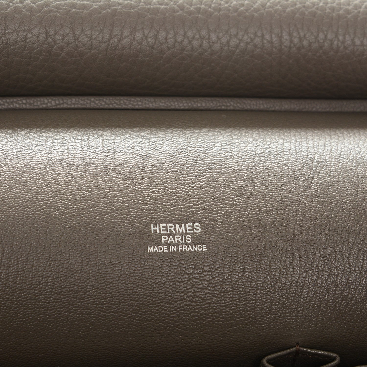 Hermes Taurillon Clemence Jypsiere 31 Etain 6 of 7