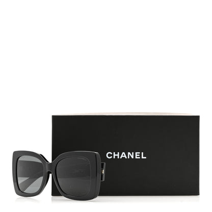 Chanel Square CC 5494-A Sunglasses Black 16 of 16