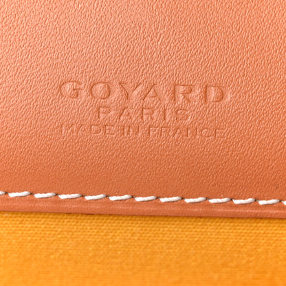 Goyard Goyardine Monte Carlo Bois Clutch With Strap Black Gold 6 of 9