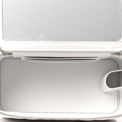 Chanel Caviar Quilted Small Vanity Case With Chain White 6 of 11