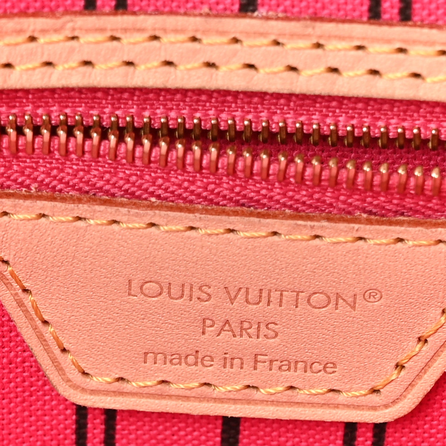 Louis Vuitton Monogram Inside Out Neverfull Bandouliere MM Rose Pondichery 6 of 10