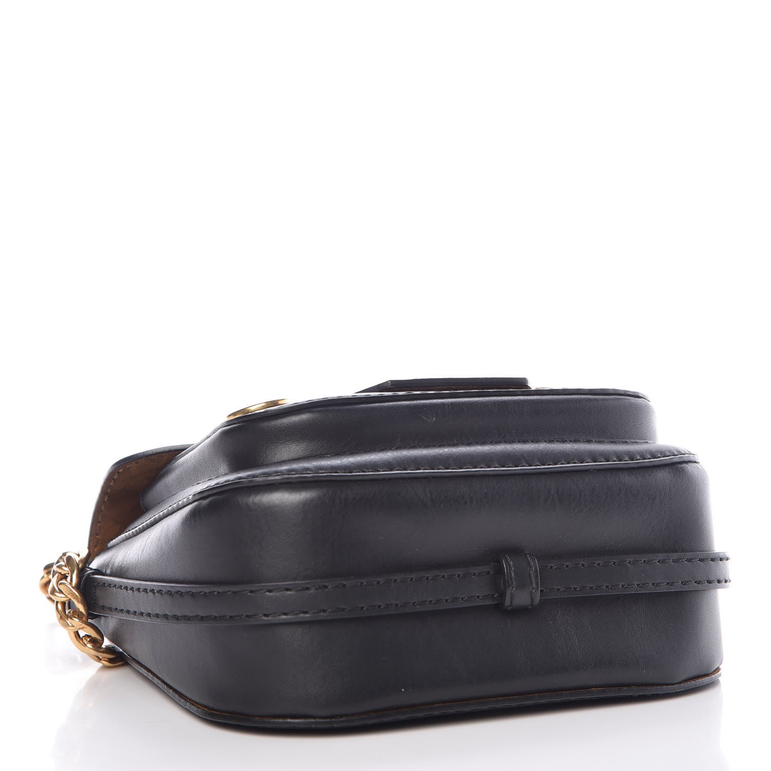 Stella McCartney Eco Alter Nappa Popper Shoulder Bag Black 4 of 6