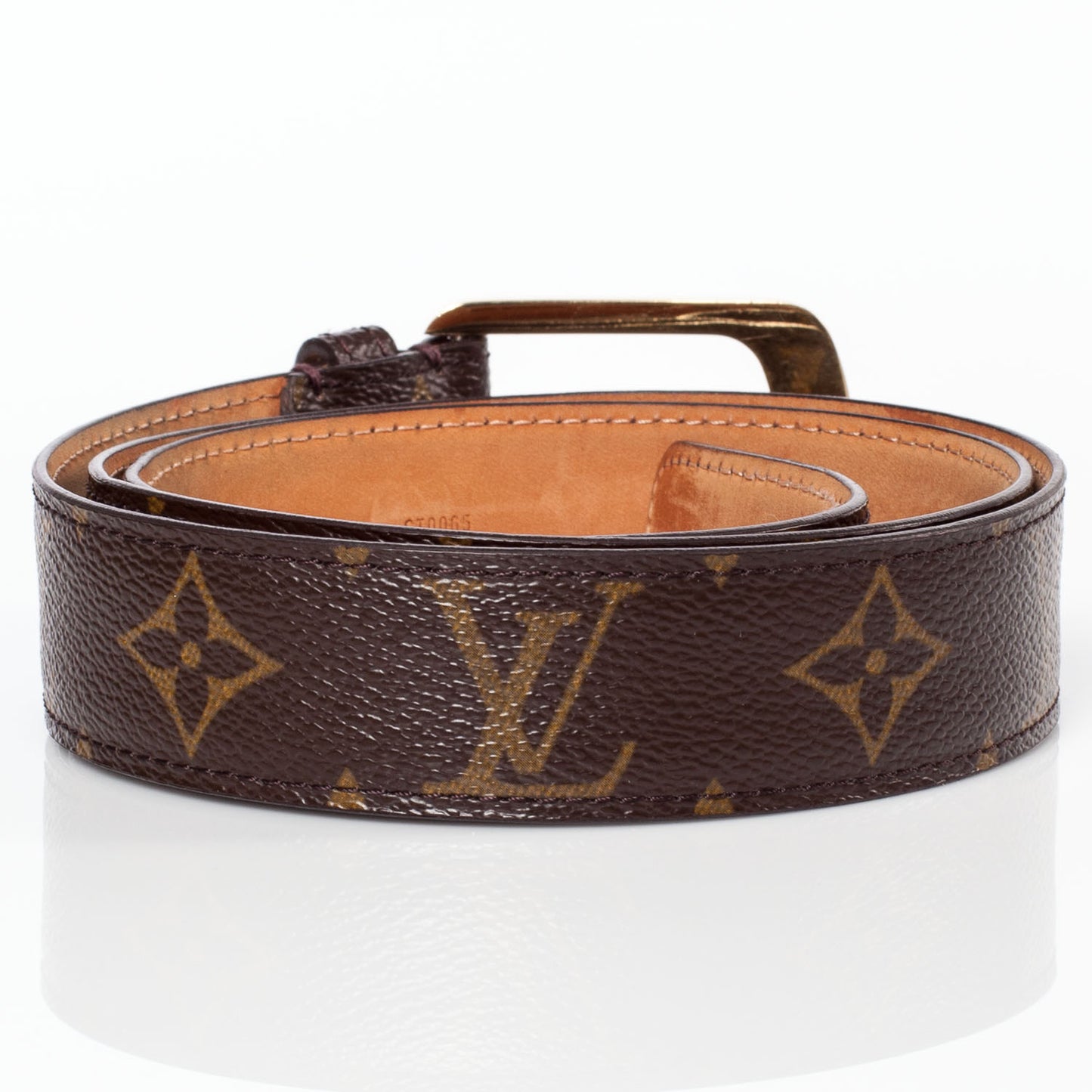 Monogram Ellipse Belt 85 34