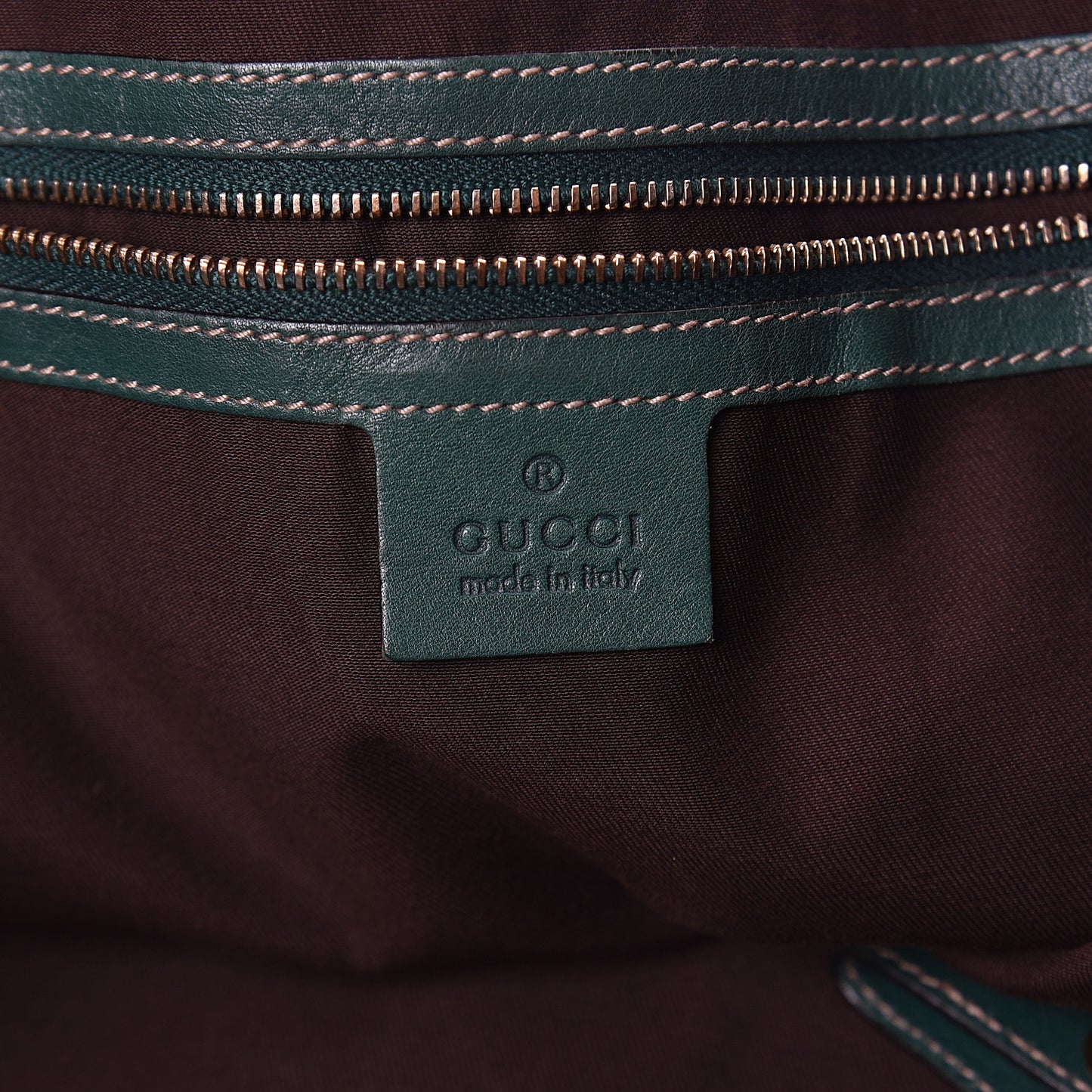 Guccissima Medium Pelham Shoulder Bag Green