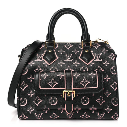 Louis Vuitton Monogram Fall for You Speedy Bandouliere 25 Black 1 of 9