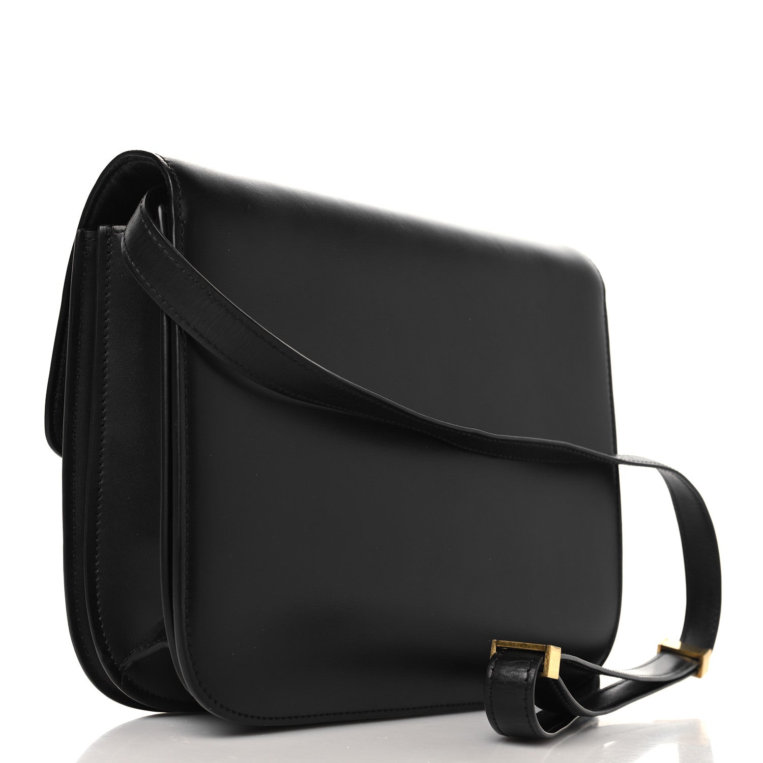 Celine Box Calfskin Medium Classic Box Flap Bag Black 3 of 10